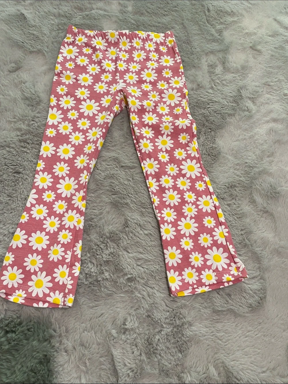 Kids Daisy Tunic & Pink Daisy Leggings  Summer Outfit